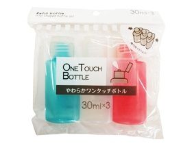 slim bottle set 3P@やわらかワンタッチボトル3P