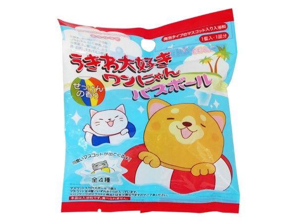 Bath bomb@うきわ大好きワンにゃん バスボール