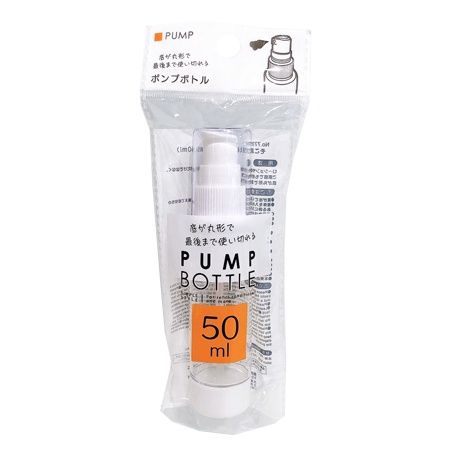 Pump bottle@そこまで使えるポンプボトル 50ml