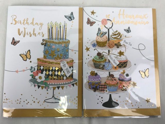 message card@BDメッセージカードセット(ティータイム)/TK-63