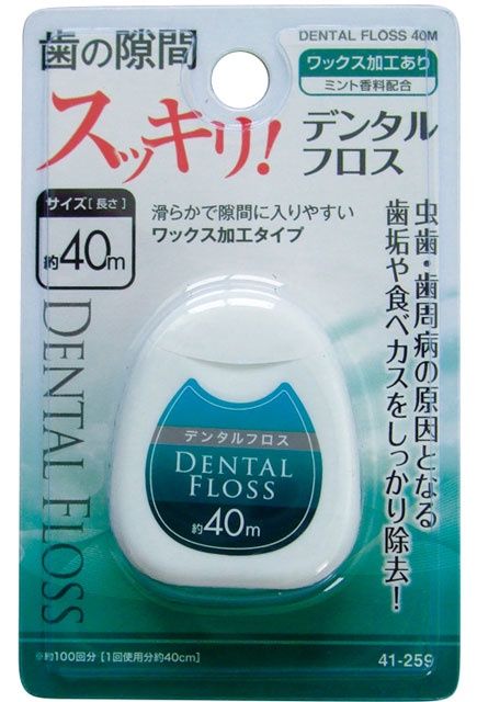 DENTAL FLOSS 40M@デンタルフロス40m
