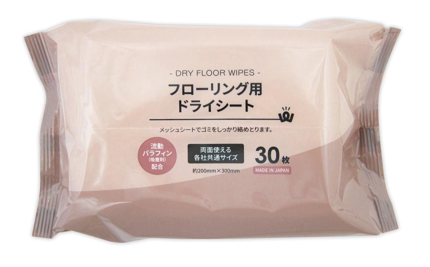 Dry Floor wipes@PB.ﾌﾛｰﾘﾝｸﾞ用ﾄﾞﾗｲｼｰﾄ 30枚