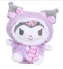 kuromi winter plush(Jumpsuit &amp; Scarf) 20cm