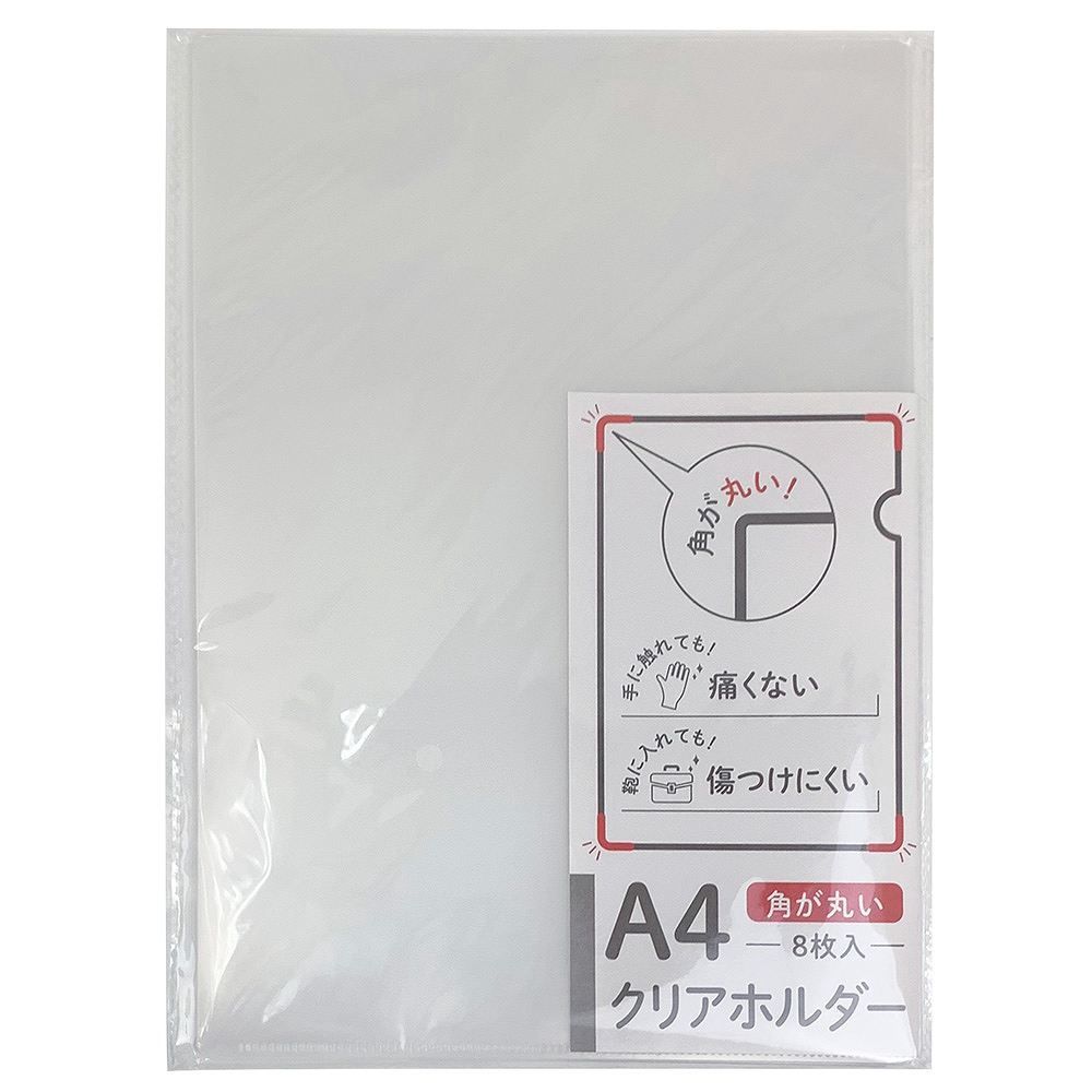A4 Clear holder Round corner 8P CF-10@A4 クリアホルダー 丸角 8枚 /CF-10