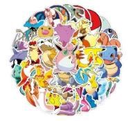 Pokemon stickers Big