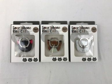 Smart phone ring@スマホリングねこ DY-1518