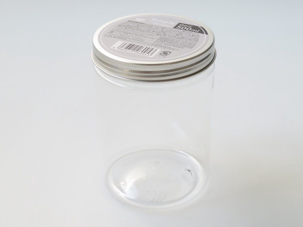 Simple canister 500ml@シンプルキャニスター500ml