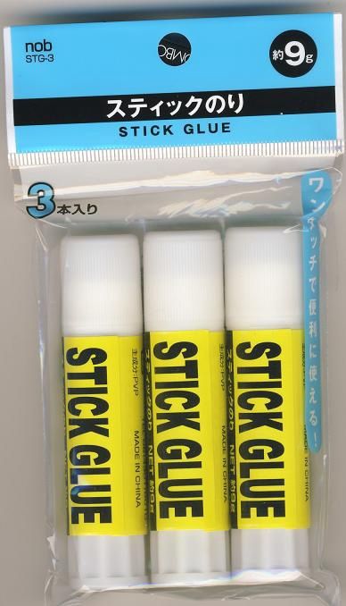stickglue3pcs@nob スティックのり 3P(約9g)