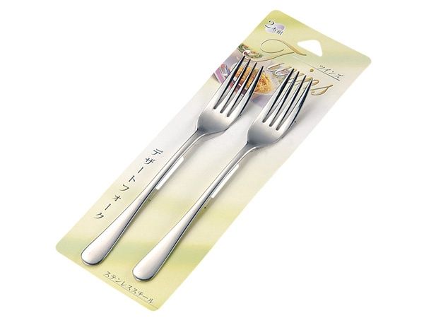 S/S Fork@ツインズ デザートフォーク(2本組)