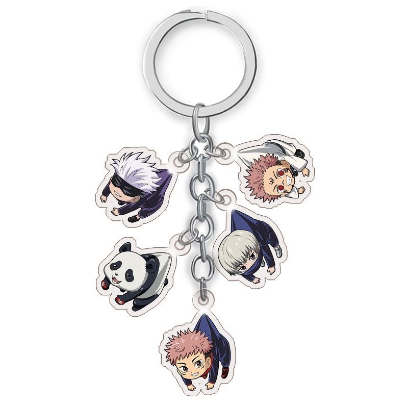 JUJUTSU KAISEN acrylic key chain 5 characters #2