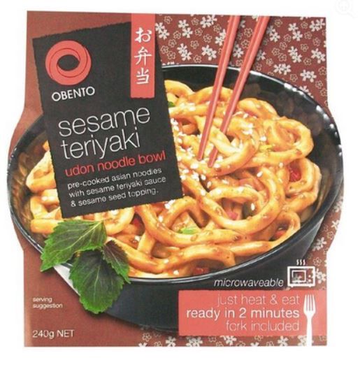OBENTO Sesame teriyaki udon