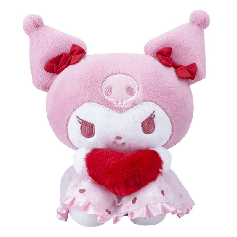 Kuromi Soft toy With Red Heart 23cm