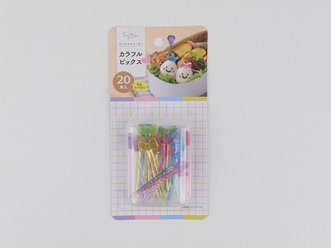 silicon lunchbox decoration picks@カラフルピックス/19733