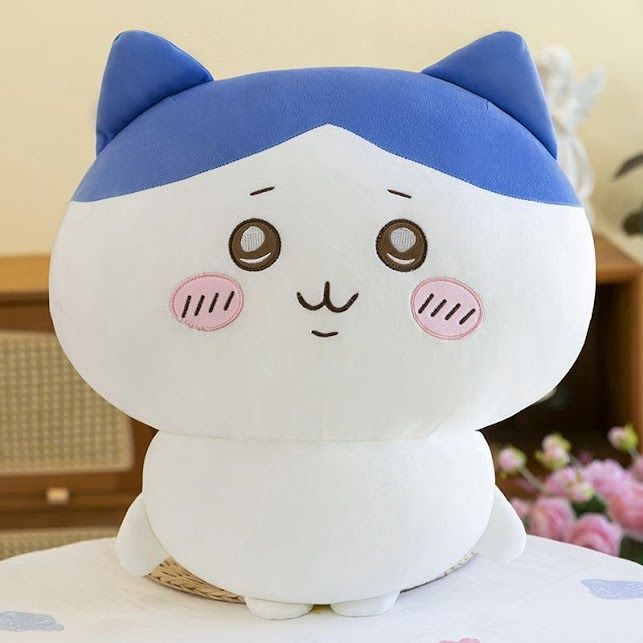 Chiikawa round soft toy 18cm, Character: Hachiware