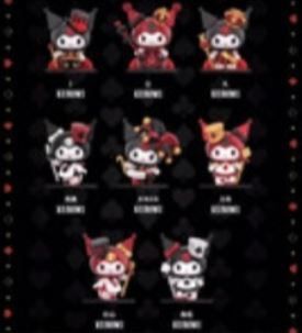 Kuromi blind box figure