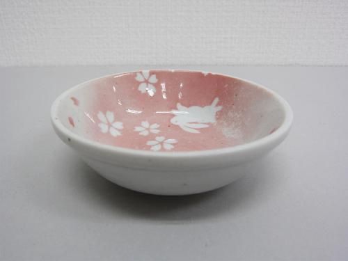 bowl@粉引夢うさぎ重ね易い9.3cm小鉢