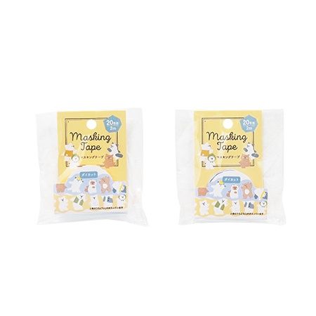 MASKING TAPE 20MM DIECUT DA@マスキングテープ 20mm幅 ダイカット ダンス