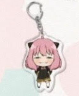 SPY FAMILY acrylic key chain Anya (smirk)