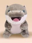 Moo Deng Hippo Plush Toy (A)