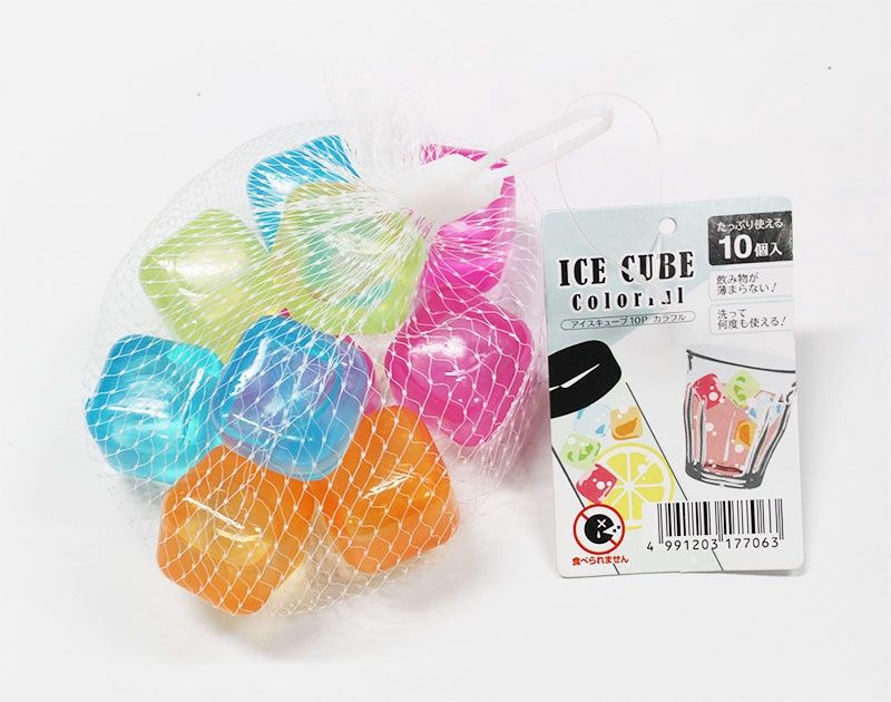 ice cube colorful@アイスキューブ10P(カラフル)