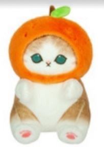 Mofusand soft toy Orange hood 24cm