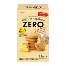 LOTTE ZERO Suger Free Biscuits / Butter