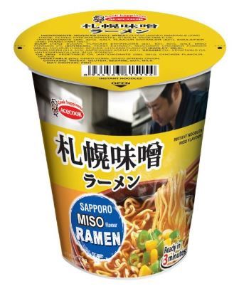 ACECOOK Sapporo Miso  Flavour Ramen
