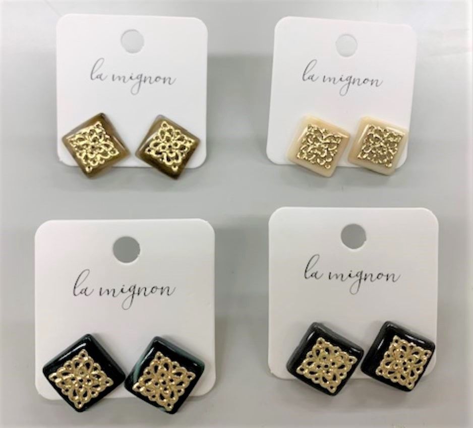 EARRING@クロシェサークルピアス