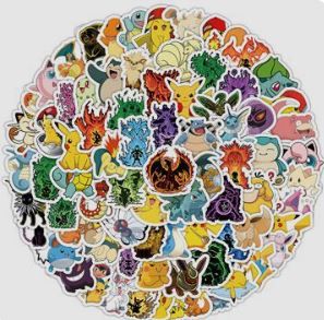 Pokemon stickers