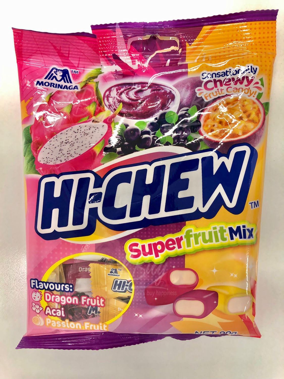 MORINAGA Hi-Chew Super Fruit Mix (90g)