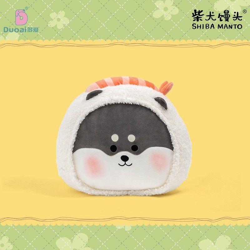 Shiba dog with Sushi cap