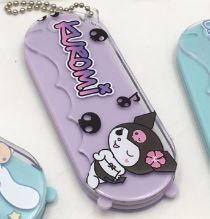 SANRIO foldable comb, Character: Kuromi