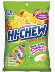 MORINAGA Hi-Chew Bag soft candy Tropical Mix 100g