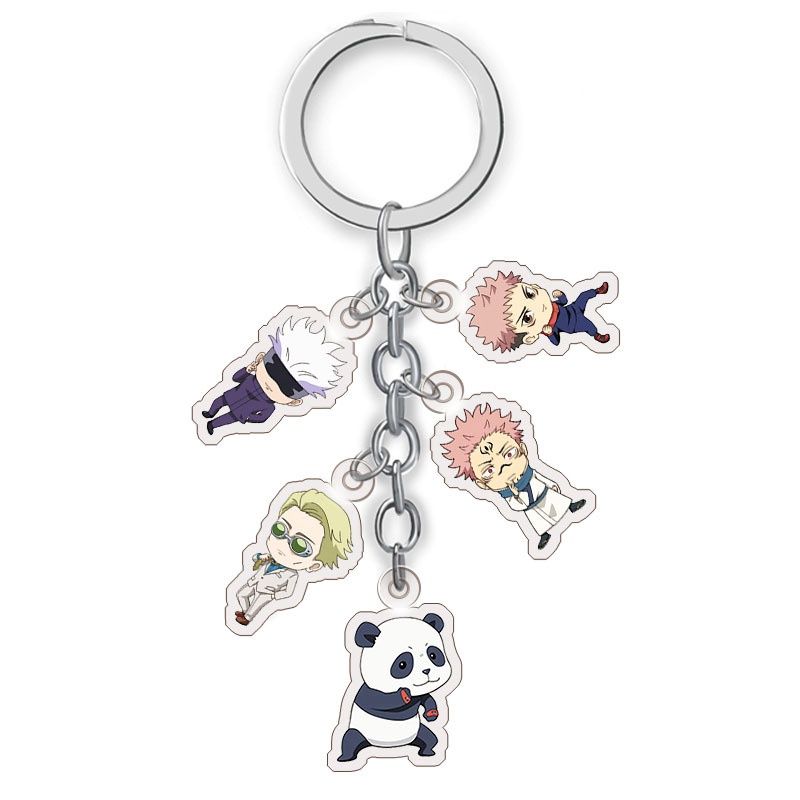JUJUTSU KAISEN acrylic key chain 5 characters #1 (Standing)