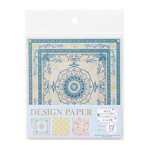 design paper tracing gold stamp oriental@ペーパー トレー箔 オリエンタル