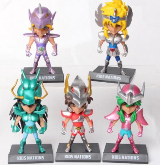Saint Seiya figure 5 set