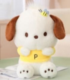 Pochacco yellow clothes 30cm with a Bee