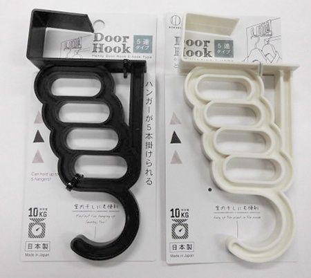 Over the Door Hook@どこでもドアフック5連タイプ