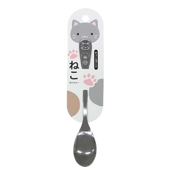 Cat Cutlery Teaspoon@ねこカトラリーティースプーン