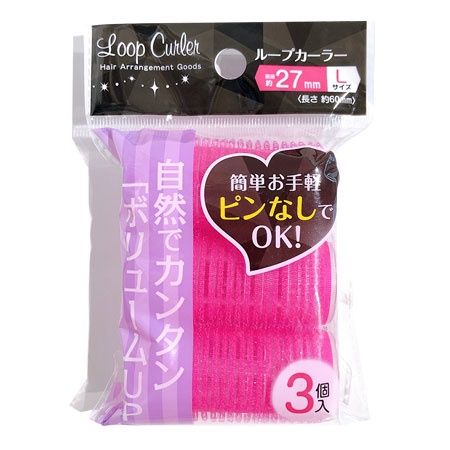 Hair curler@ループカーラー(中)4028