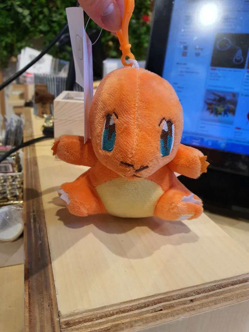 POKEMON PLUSH KEY RING, Type: Charmander