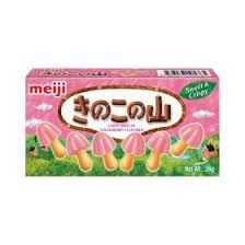 MEIJI Chocorooms ( Strawberry choco  flavour)