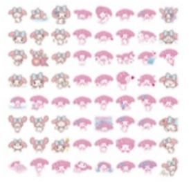 Sanrio stickers small Mymelody pointing