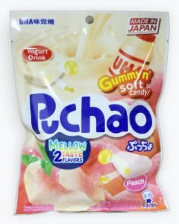 UHA Mikakuto Puchao bag  Yogurt &amp; Peach