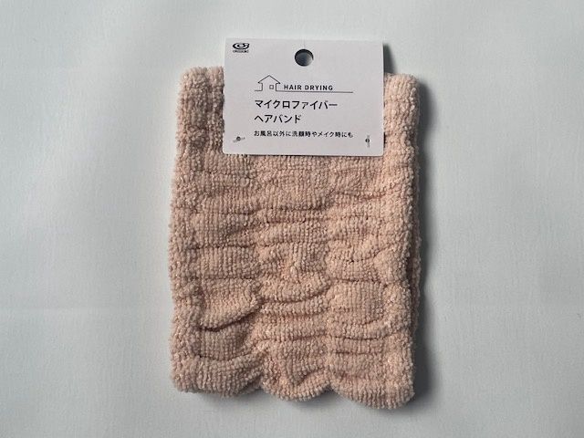 Microfiber hair band@マイクロファイバーヘアバンド
