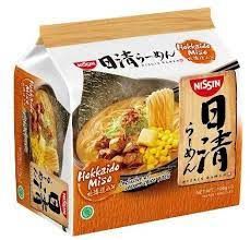 NISSIN Ramen Hokkaido Miso 5pks