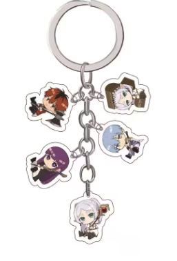 Frieren Keychain 5 Character Acrylic