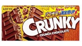 LOTTE Crunky chocolate