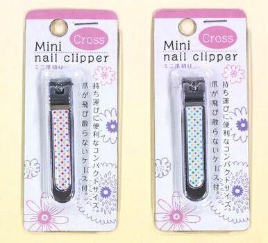 Mini nail clipper cross@ミニ爪切り（クロス）