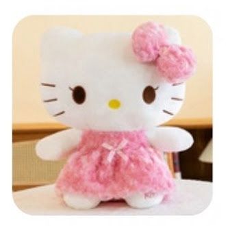 Hello Kitty Soft Toy (Pink Rose)30cm